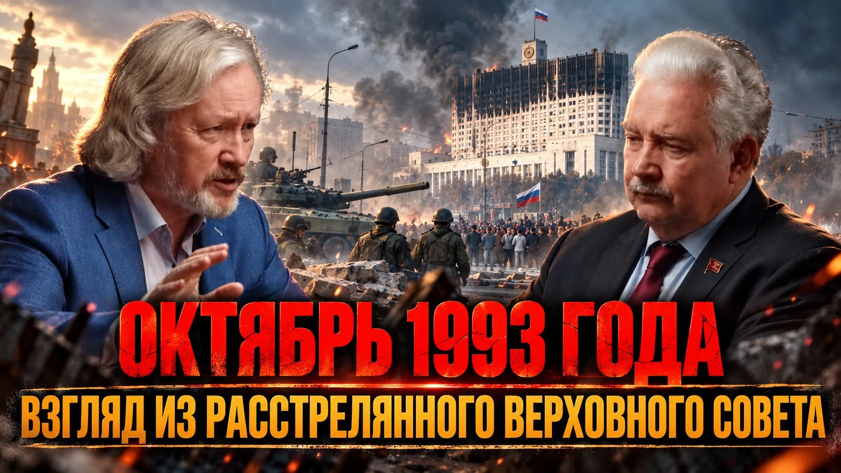 Октябрь 1993 года: взгляд из расстрелянного Верховного Совета | Игорь Шишкин и Сергей Б...