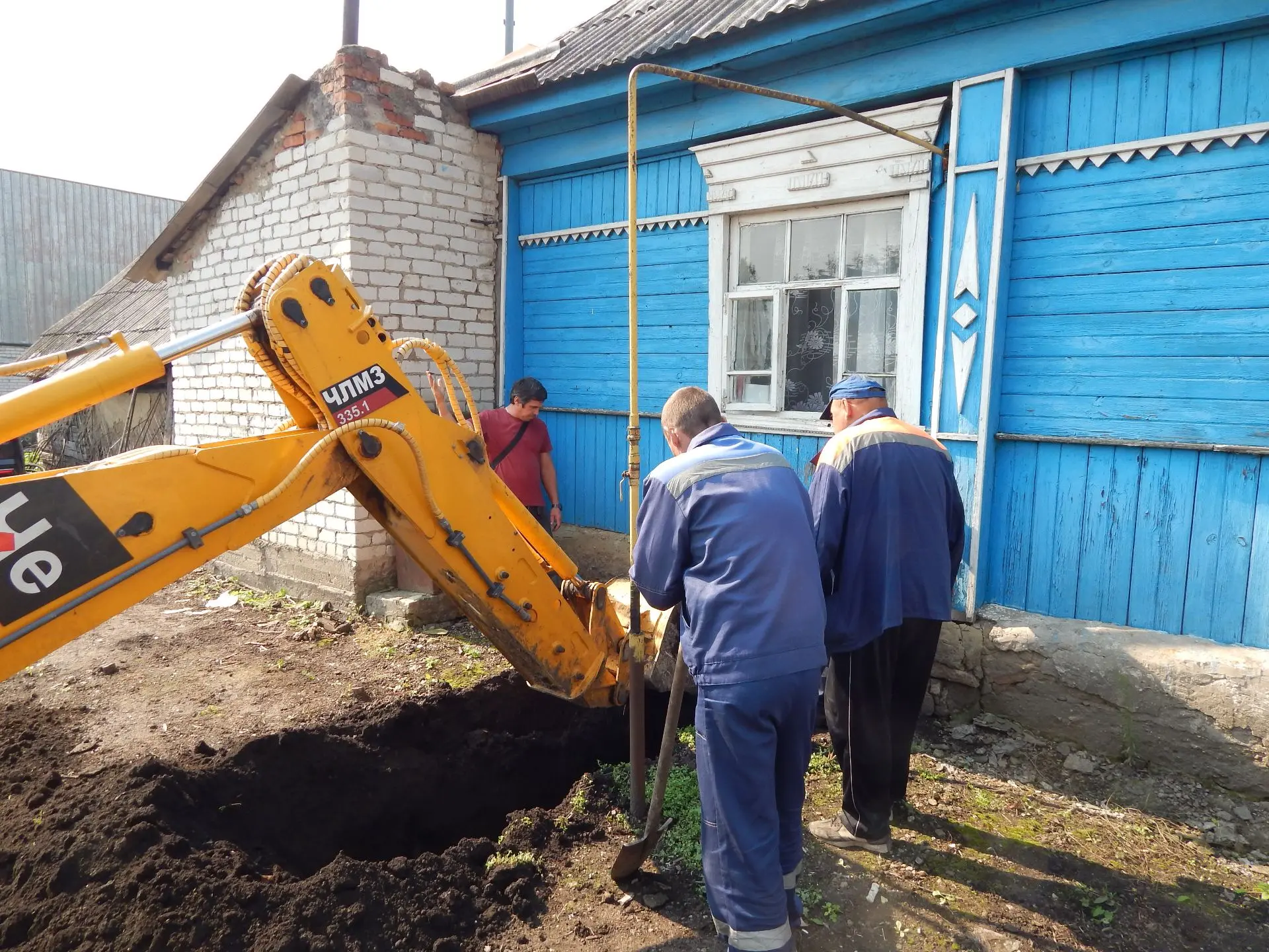 ЛИКВИДИРУЕМ ПОРЫВ У ЧАСТНИКА