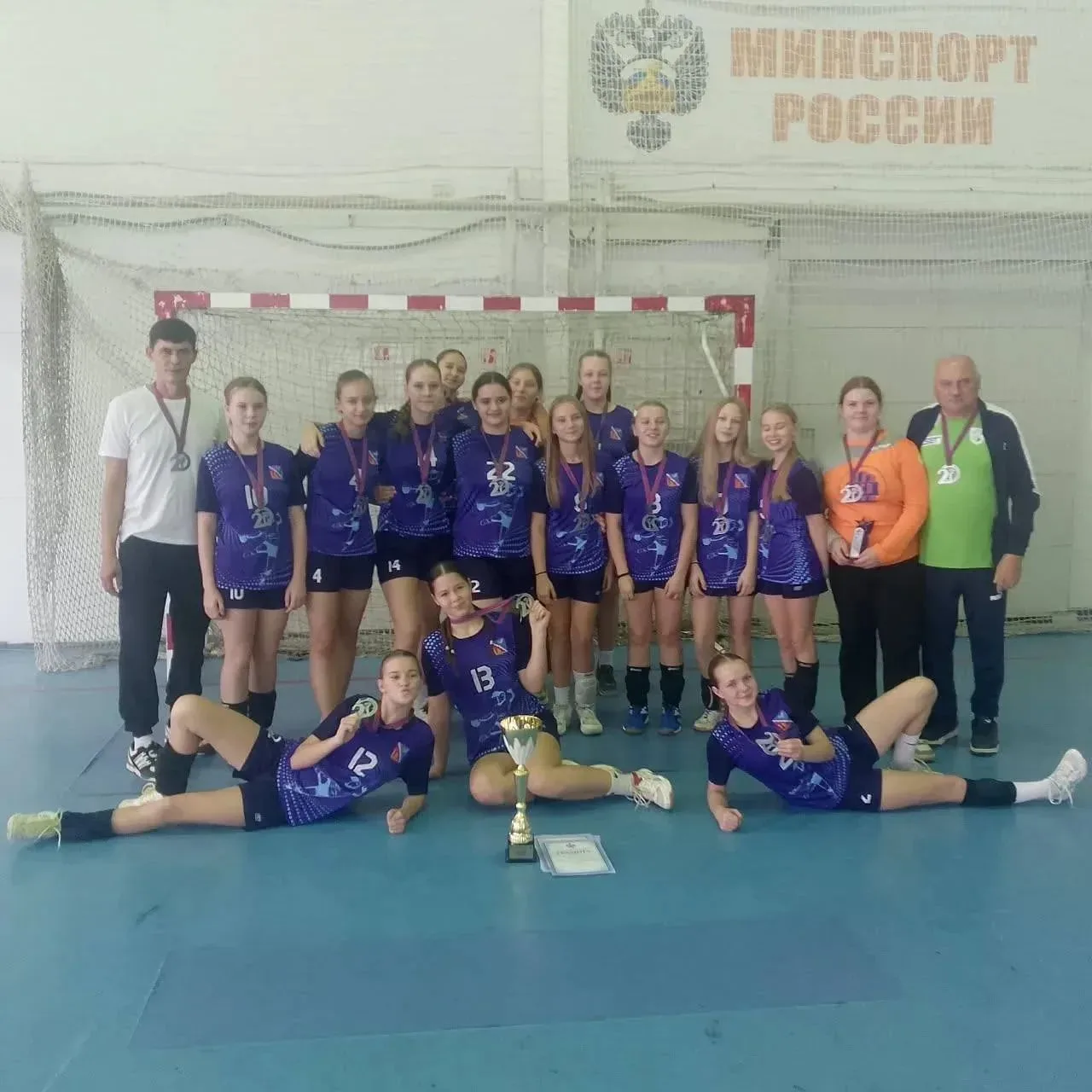 🏆 Тимашевские гандболистки завоевали серебро