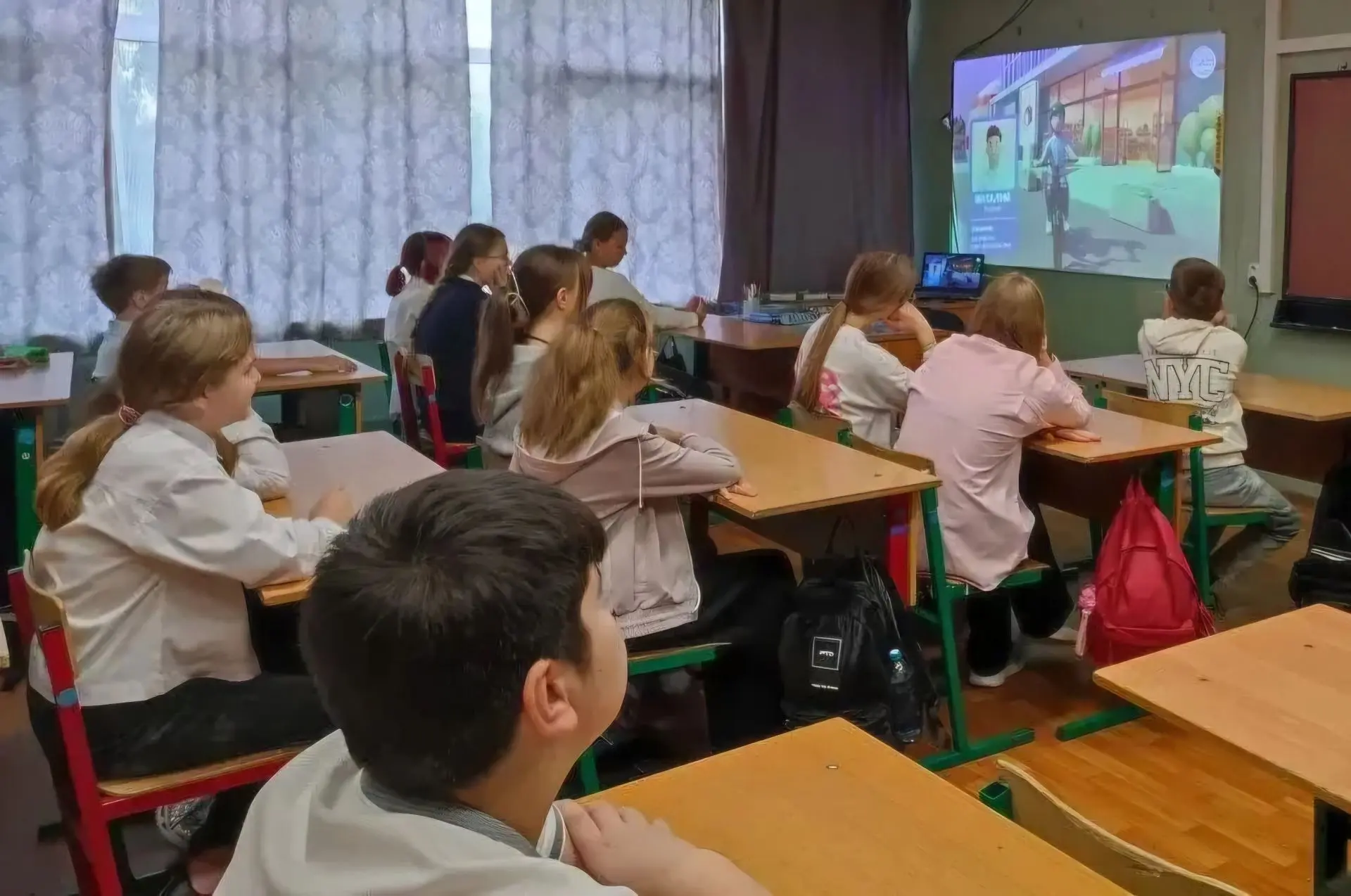 3 сентября в МБОУ г. Пушкино «Образовательный комплекс №9» прошло первое занятие проект...