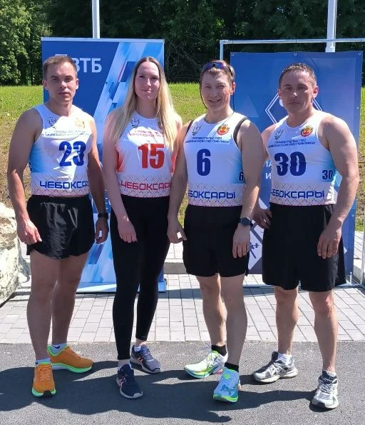 Сотрудники УФСИН Чувашии приняли участие в чемпионате по кроссу среди силовых ведомств