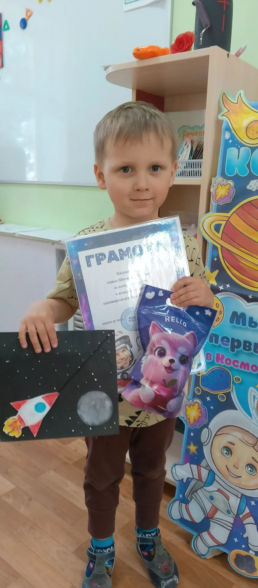🚀 Итоги конкурса «День космонавтики»
Дорогие родители и ребята! Сегодня мы с радостью подводим фина