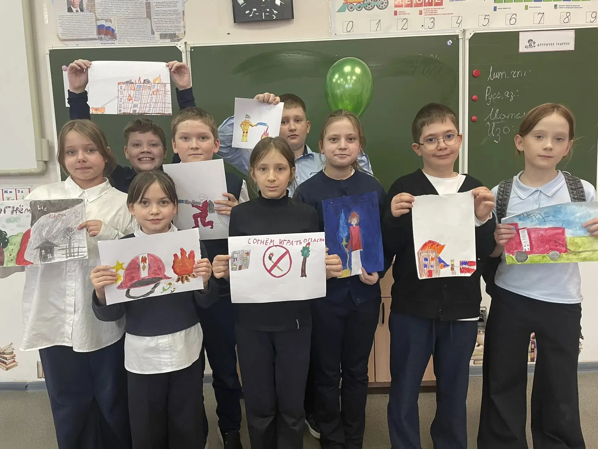 30 апреля — День пожарной охраны России!   Сегодня ЮИД  "Светофор " МБОУ СОШ Флагман г.Химки от всег