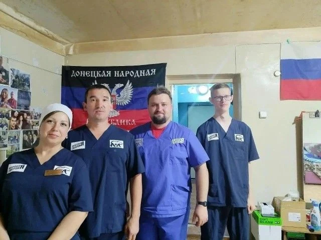 "Работник противопожарной службы Тюменской области из Тобольского округа несёт службу в...
