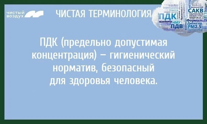 Продолжаем рубрику «Чистая терминология» в рамках федерального проекта «Чистый воздух»!