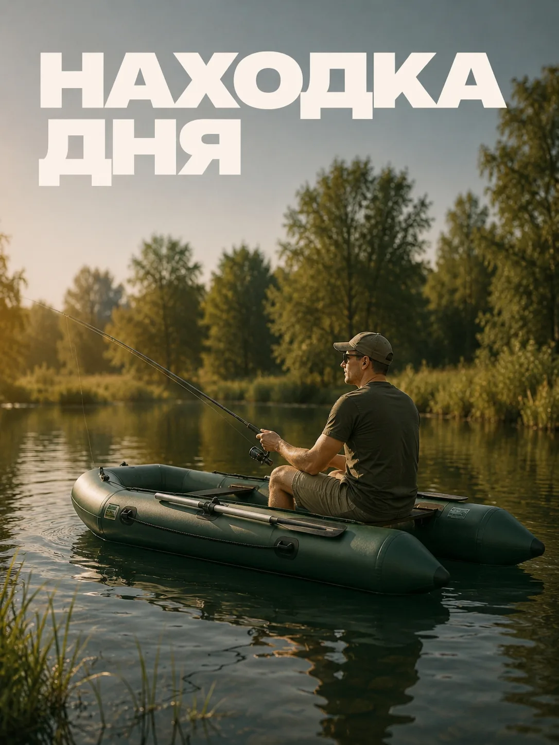 🚤 Находка дня — надувная лодка!