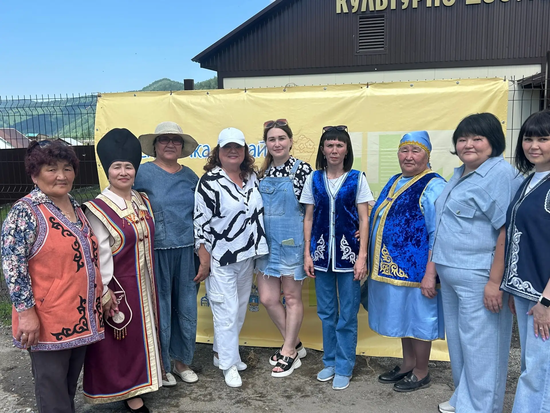 В селе Урлу-Аспак прошел День соседей, на котором собрались жители селения и гости из соседних насел
