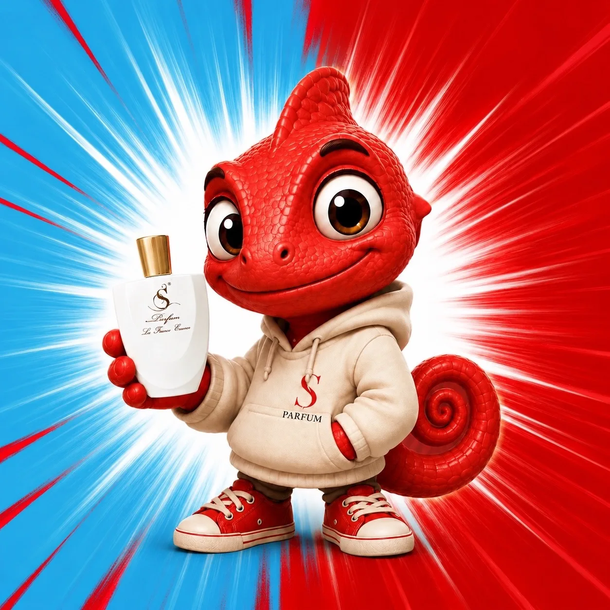 🦎 Привет, я Хамелеон — первый персонаж SPARFUM!