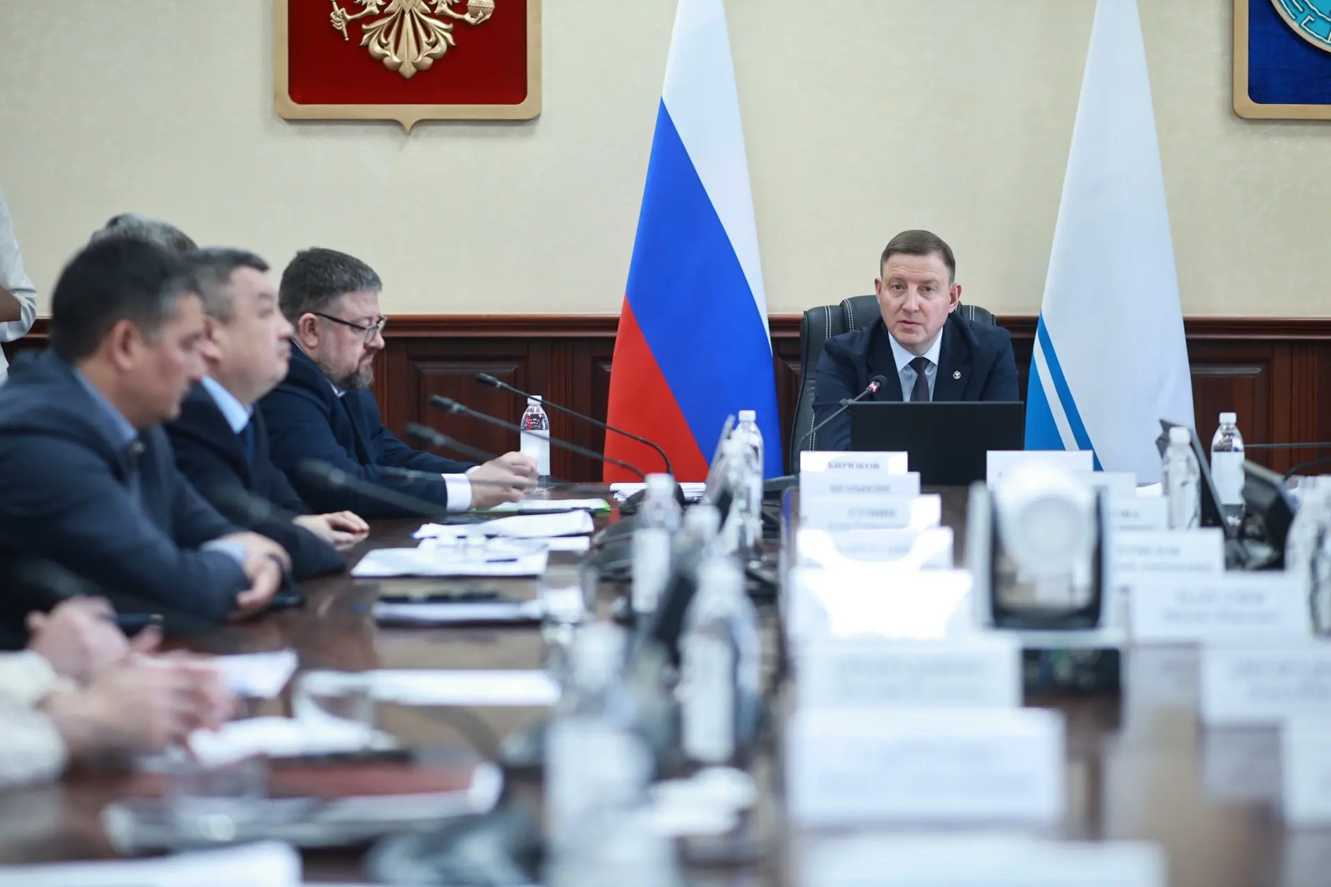 Провели очередное заседание Правительства.