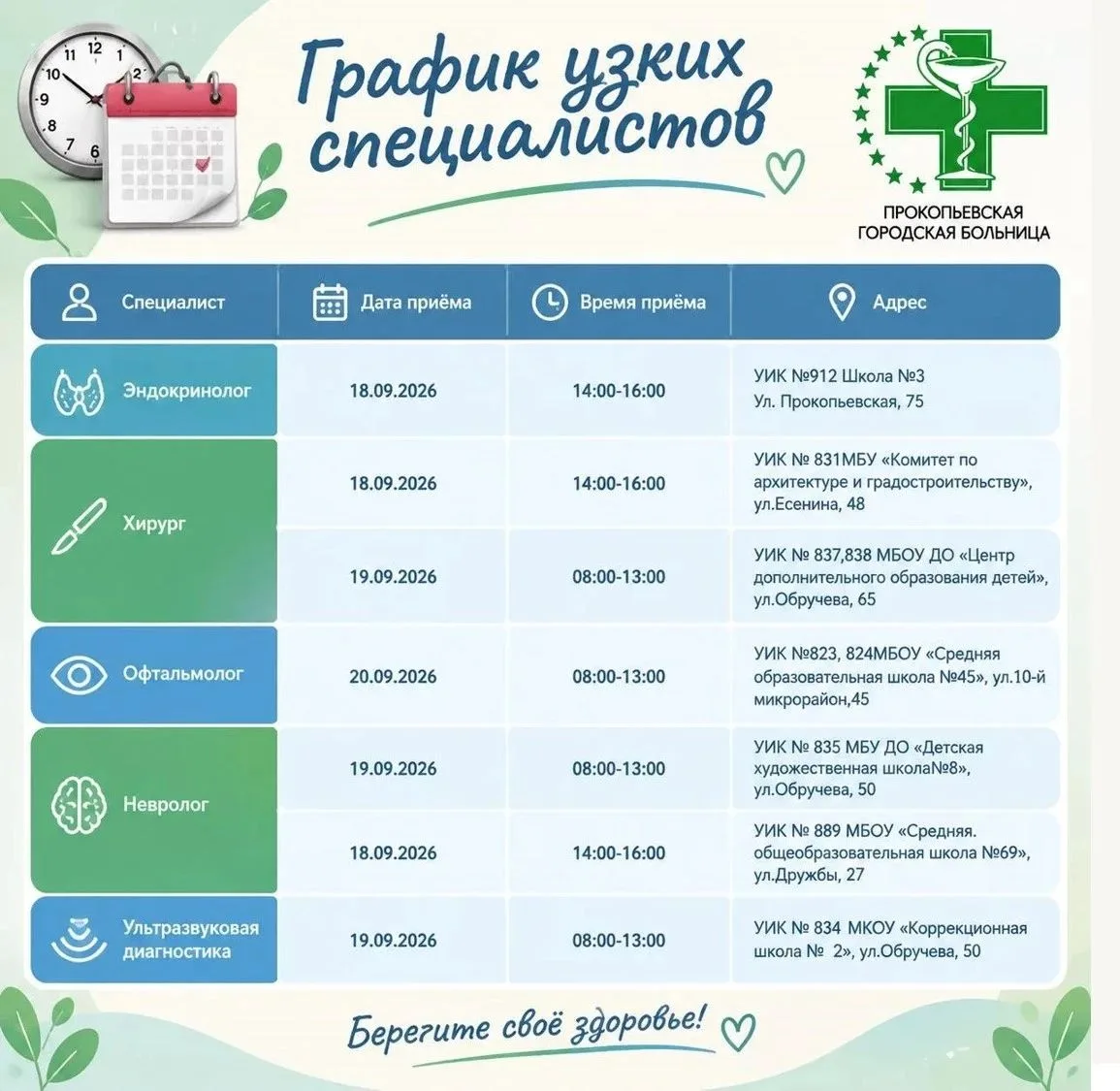 Уважаемые прокопчане!