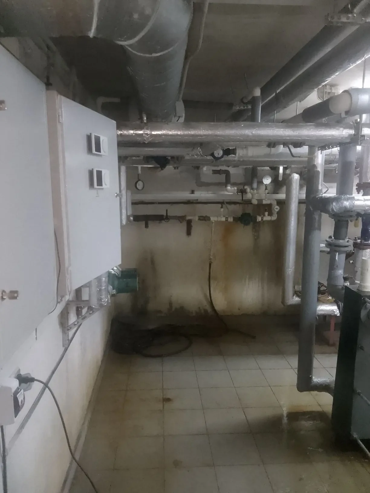 ✅ Выполнены работы по замене участка лежака горячего водоснабжения.