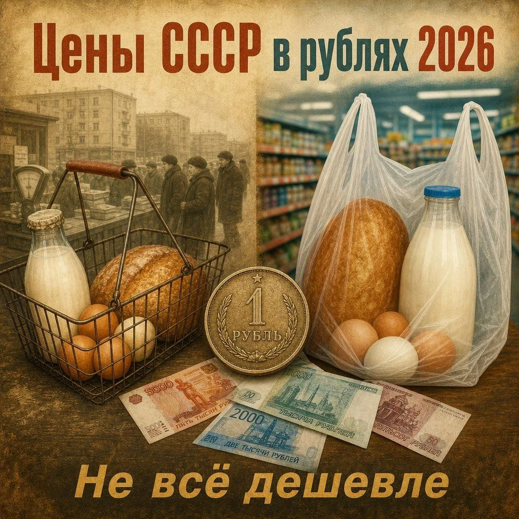 Десяток яиц в СССР стоил 1 рубль 3 копейки, и звучит это как копейки. Но если пересчита...