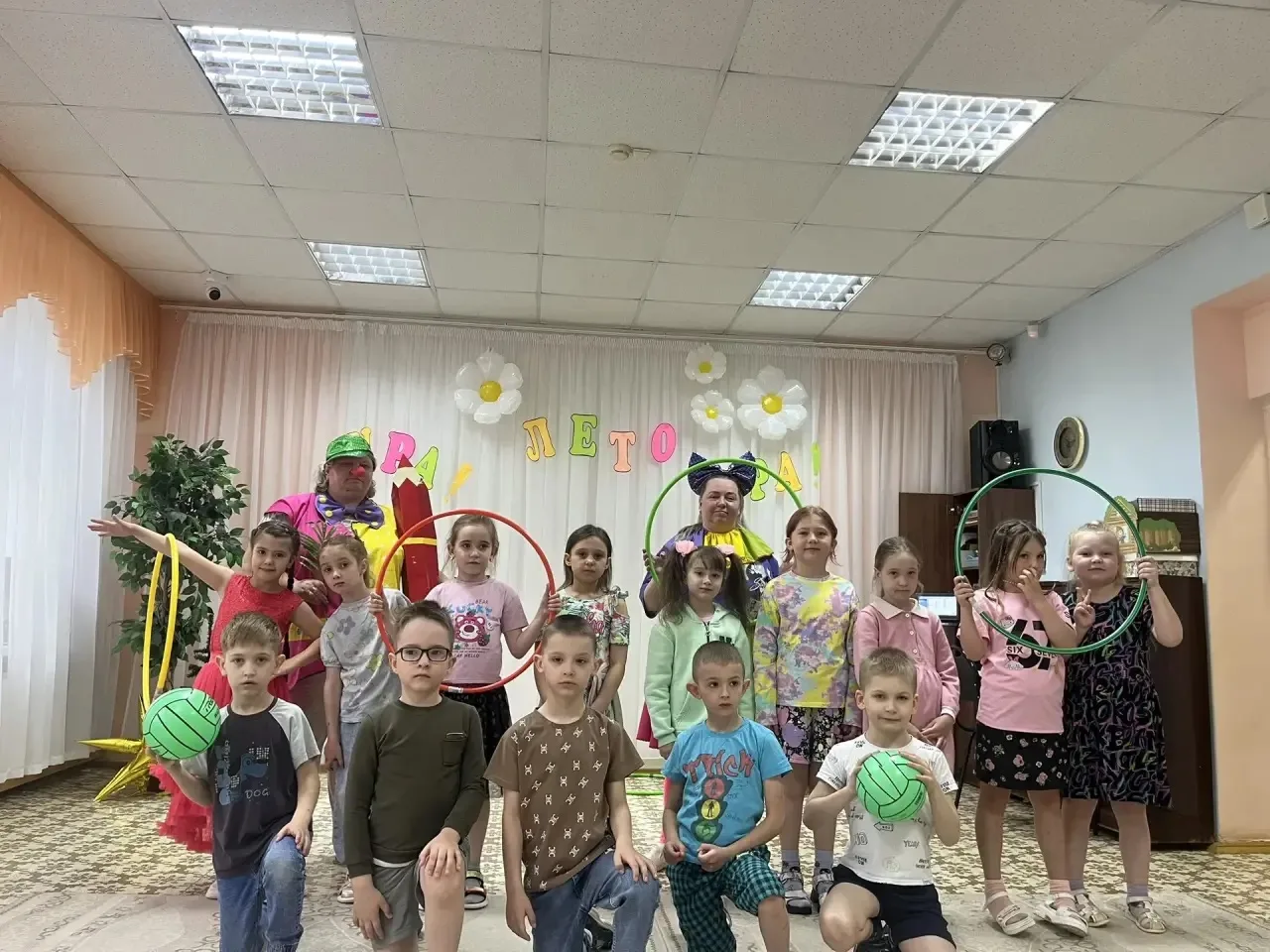 👦👧 День защиты детей в нашем детском саду! 🎉
Сегодня в нашем детском саду прошёл замечательный пр