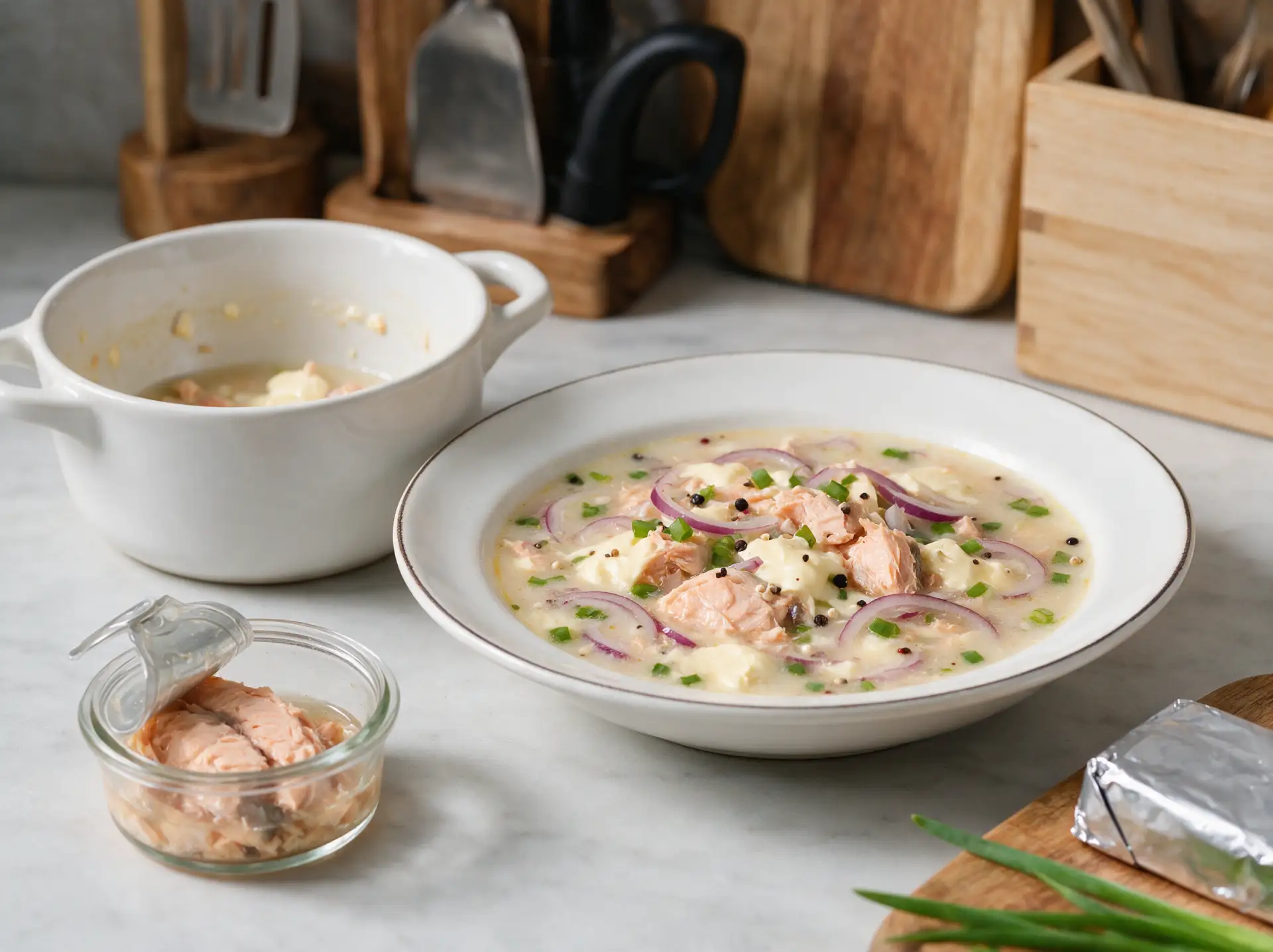 🐟🥣 Суп из консервированной горбуши с плавленным сырком 🧀 — быстро, просто и очень вкусно!

Ингред
