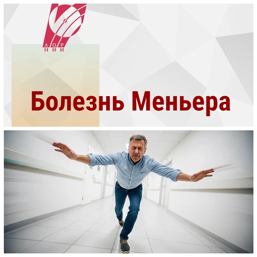 ⁉💥Комната вращается, а в ухе шумит? Это может быть болезнь Меньера 🌀👂