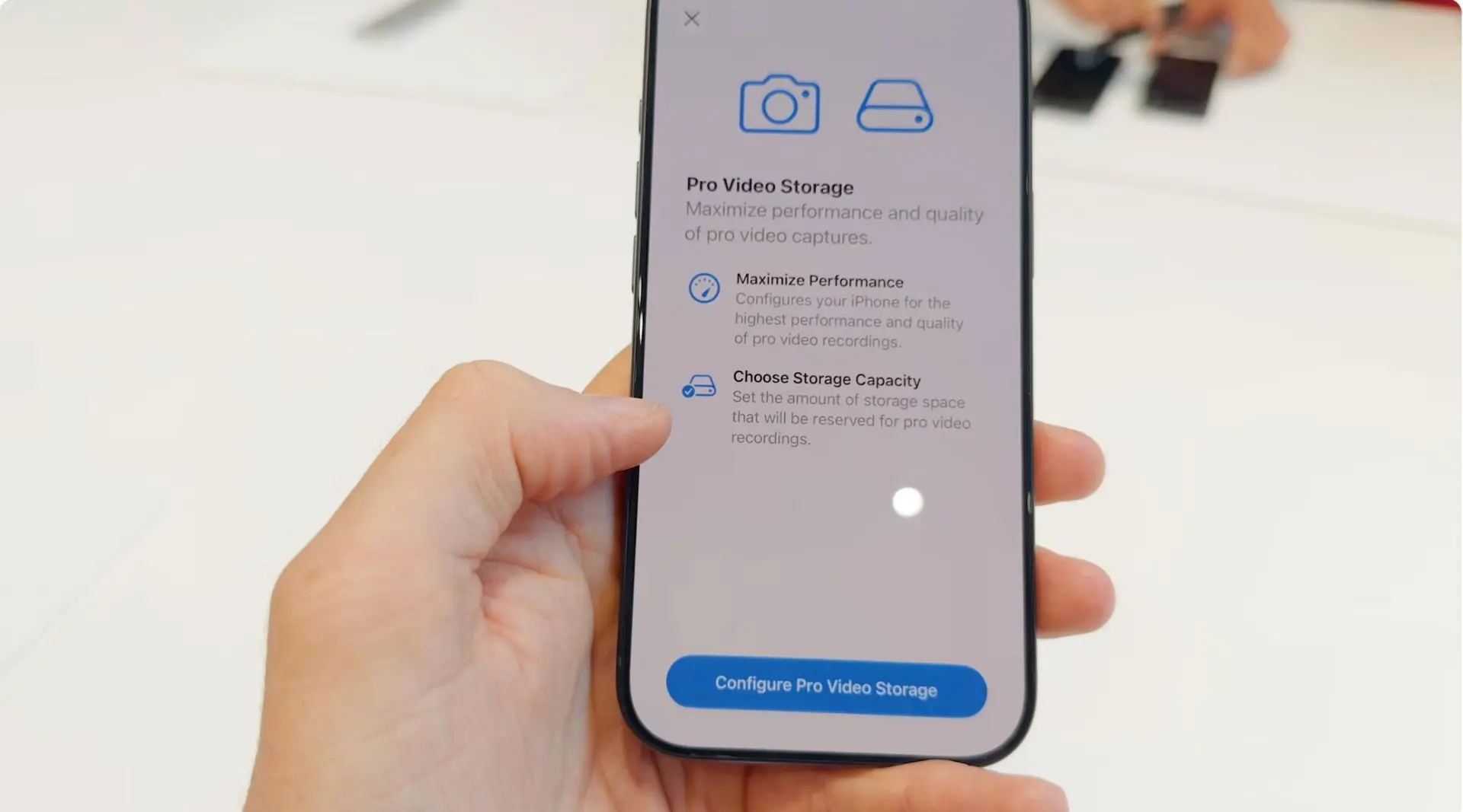 iPhone 18 Pro теперь умеет записывать Apple ProRes прямо во внутреннюю память