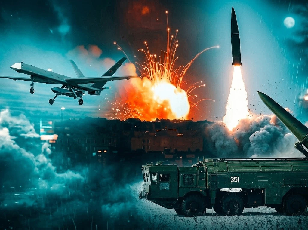 Если смотреть на ситуацию с ударами по Киеву в целом, то наблюдается интересная трансфо...