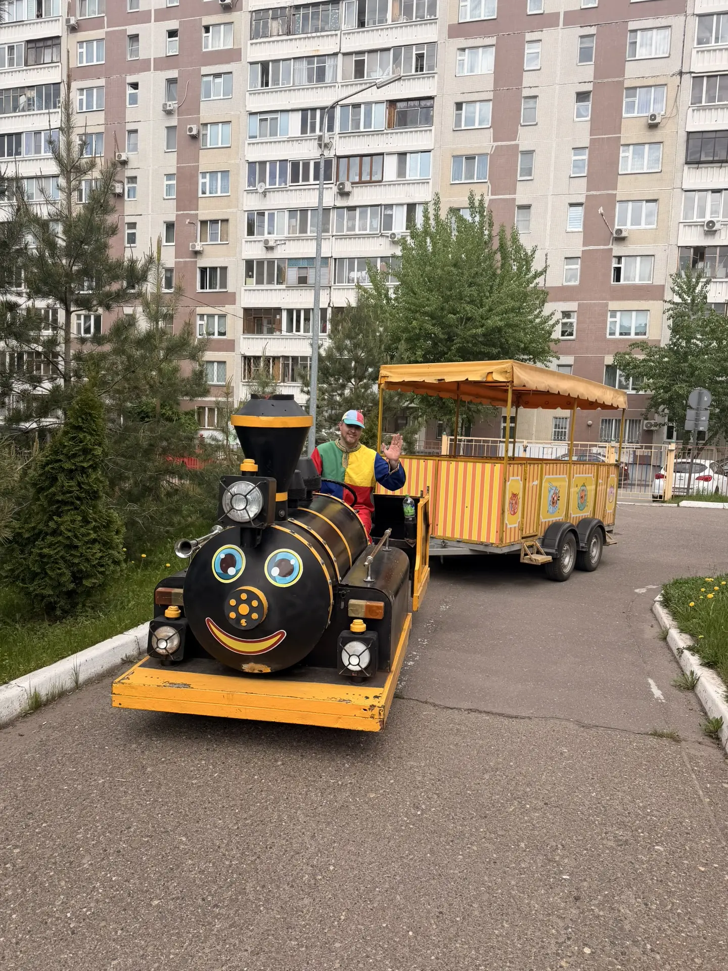 К нам в гости приезжал Веселый паровозик 🤹🏼🎪🎭