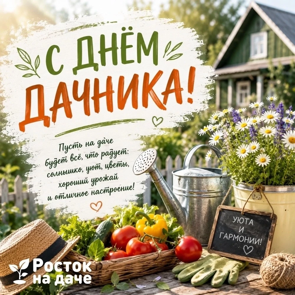 Дорогие, любимые участники «Росток на даче»💚