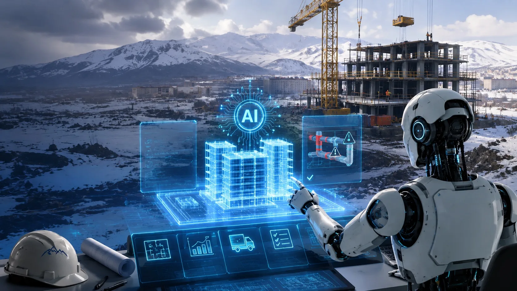 5 дней работы за 5 часов: как ИИ помогает строить будущее Магадана 🤖

Строительство на Крайнем Севе