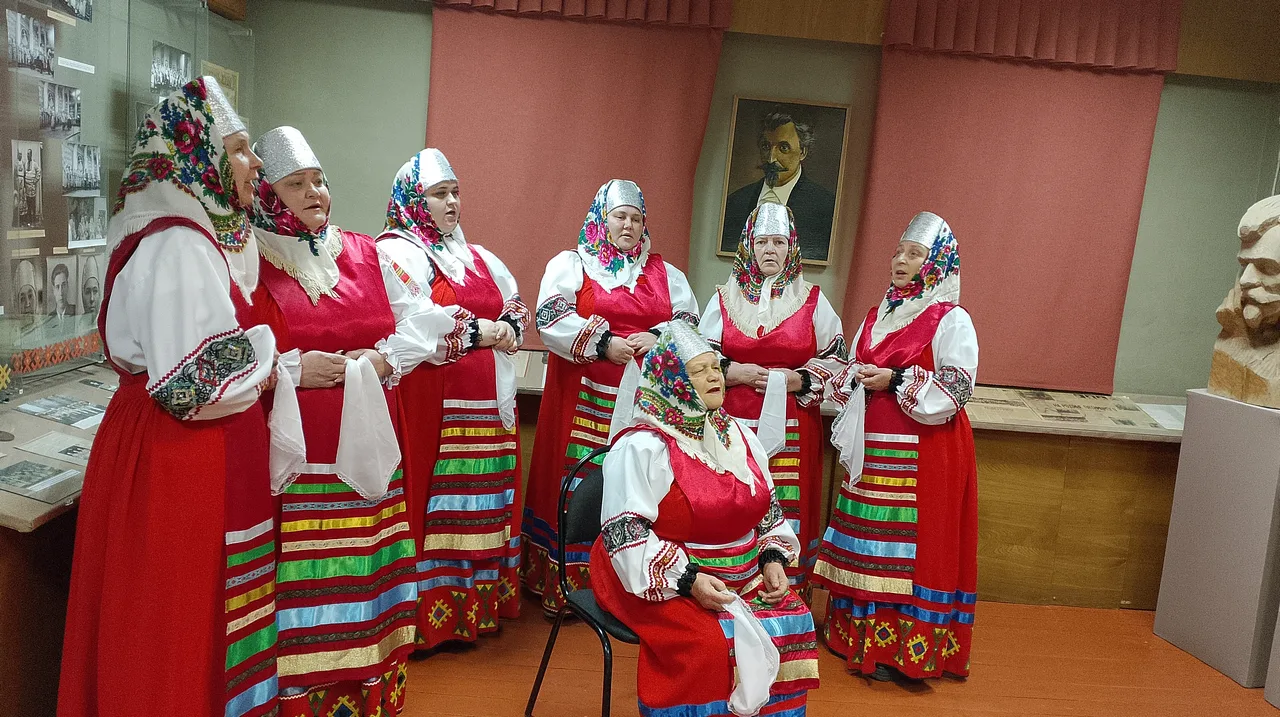 В Доме -музее М.Е. Пятницкого в селе Александровка Таловского района проходят репетиции...