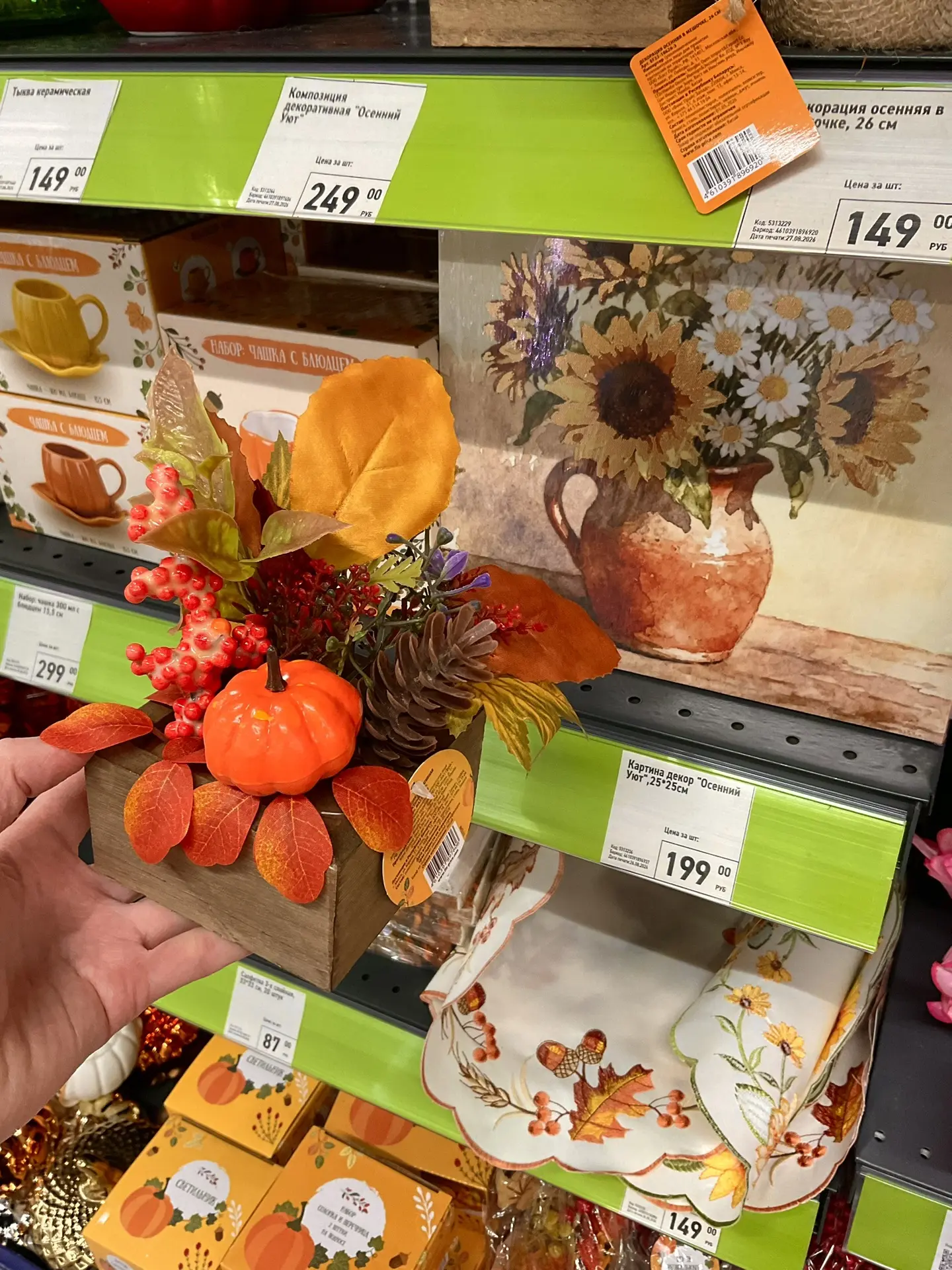 Осенняя коллекция из Фикспрайса - привезли много яркой красоты!🍁