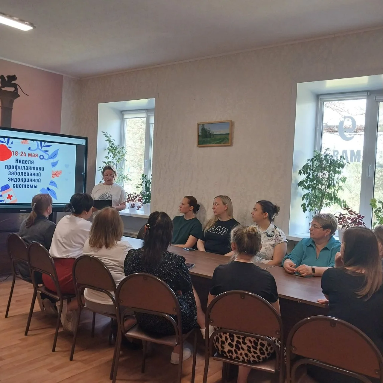 В рамках Недели ЗОЖ в комплексном центре состоялась пятиминутка здоровья, посвященная в...
