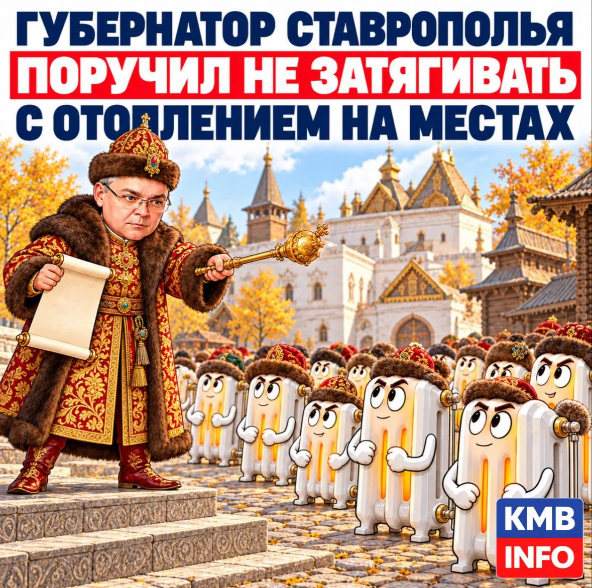 Губернатор Ставрополья поручил не затягивать с отоплением на местах