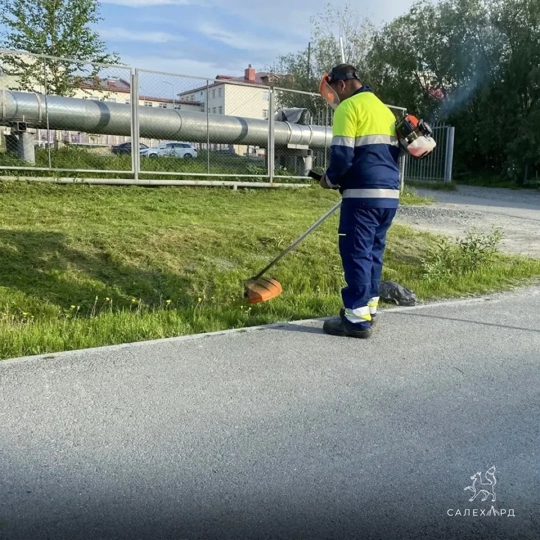 В Салехарде стартовали работы по покосу травы. 🌿🚜

Подрядчик уже приступил к выполнению работ на у
