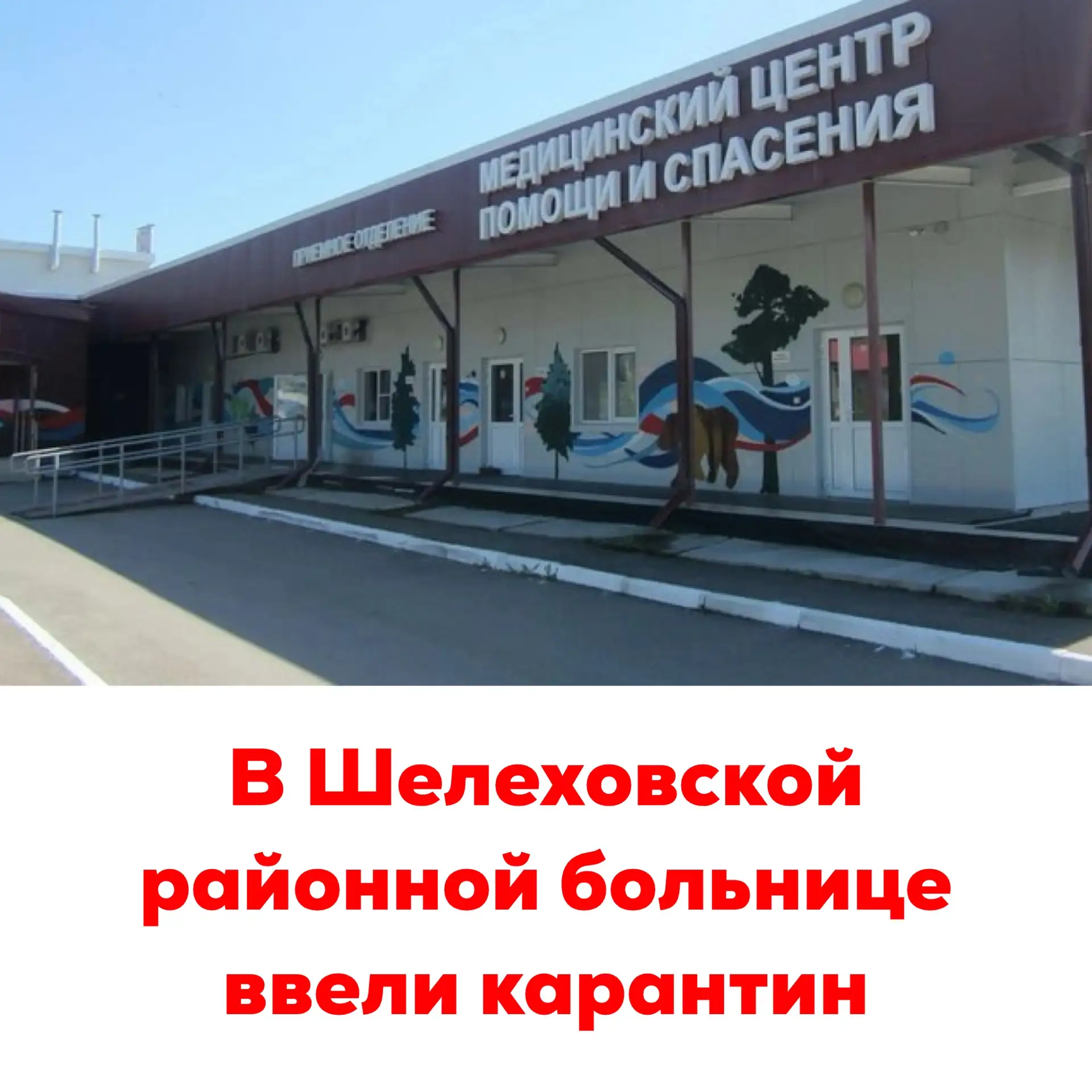 🔴В Шелеховской районной больнице ввели карантин
