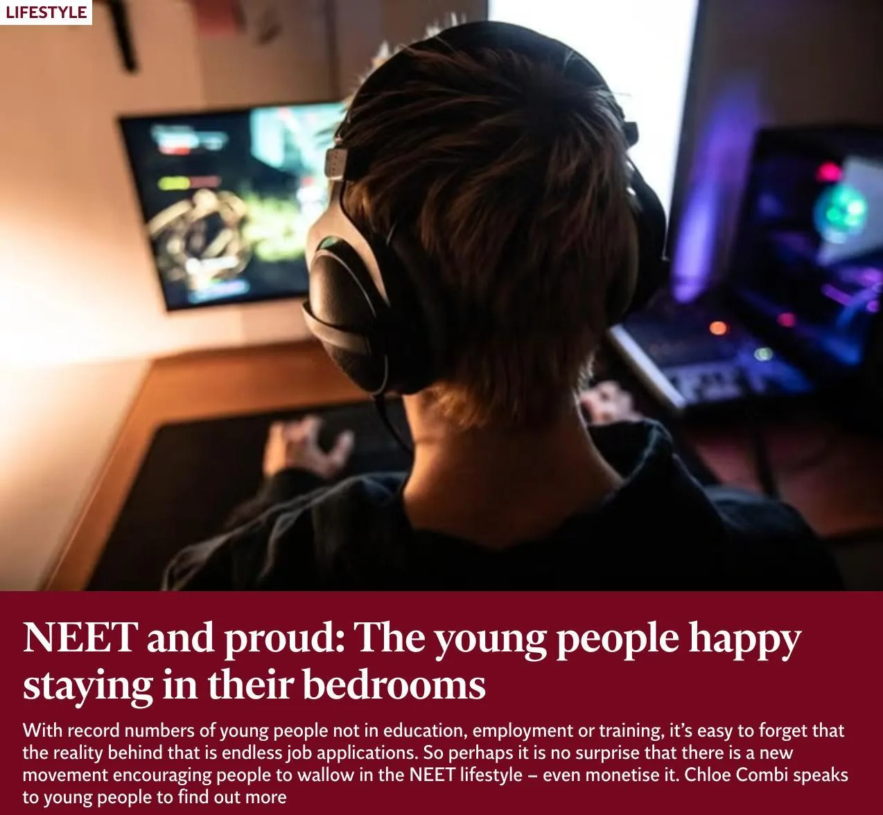 Среди зумеров набирает популярность NEET-культура — осознанный выбор остаться вне работ...