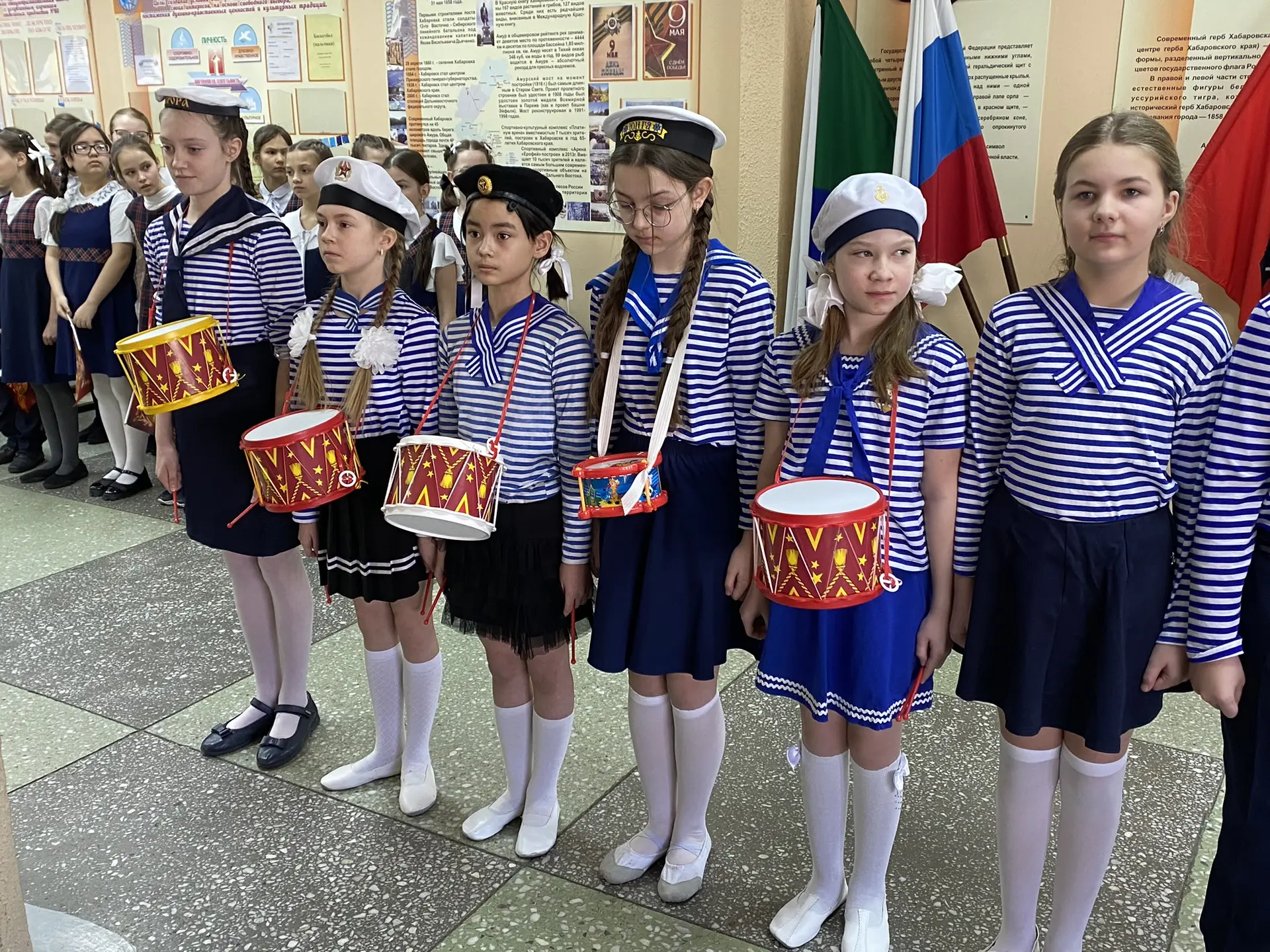В нашей школе на этой неделе царила особая атмосфера: в рамках Всероссийского месячника военно-патри