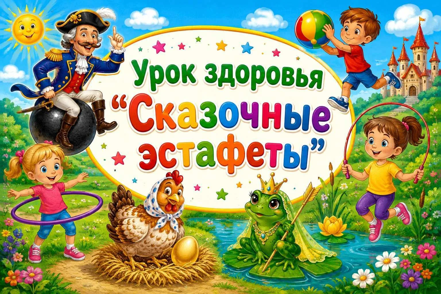 Урок здоровья «Сказочные эстафеты»
 
В рамках профилактической акции детских библиотек Ставрополья «