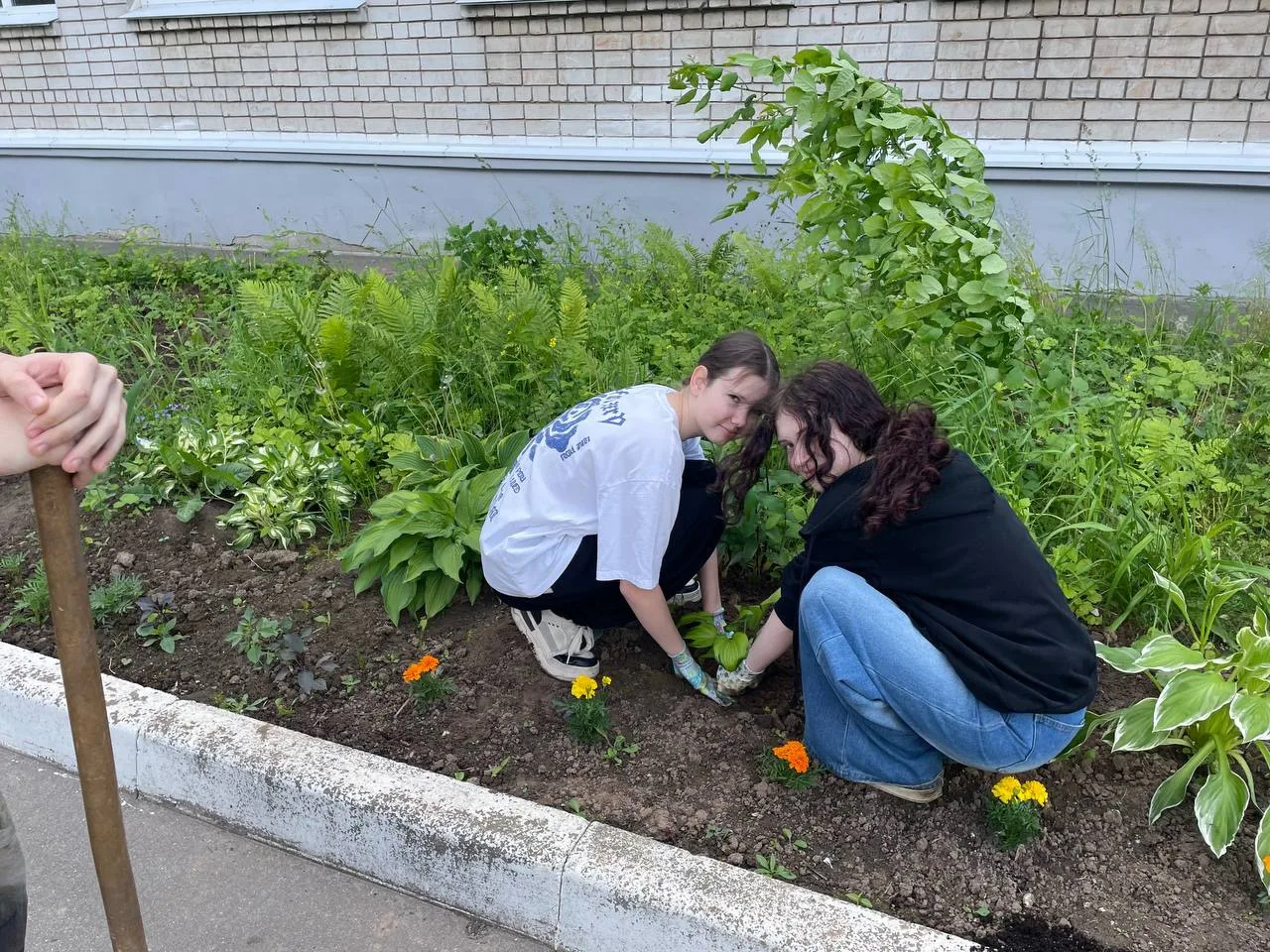 🌱✨ Акция по озеленению «Школа - цветущий сад»! 🌼