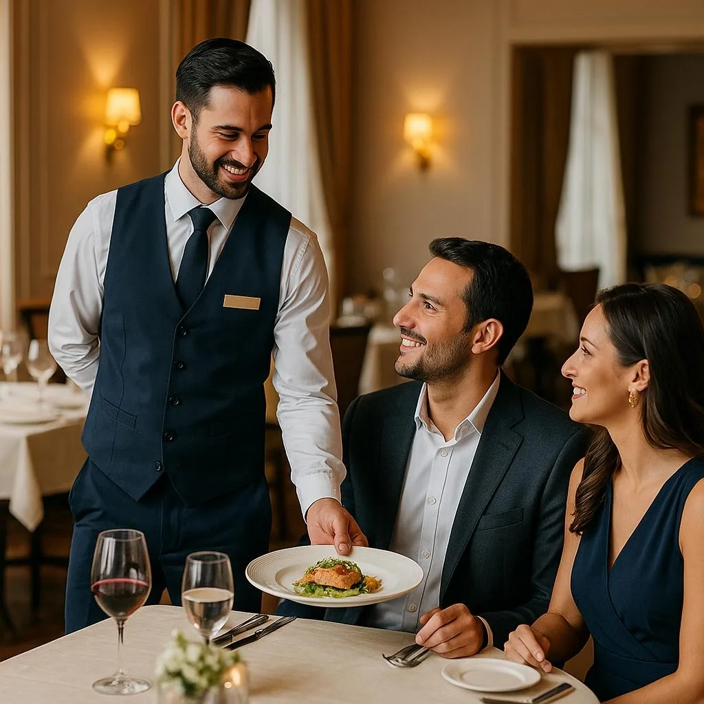 📢 Официант в ресторан Osteria Mario | Швили