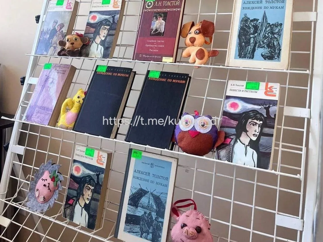 📚✨ В Балковском СДК распахнула свои двери особенная книжная выставка — «И снова в мире...