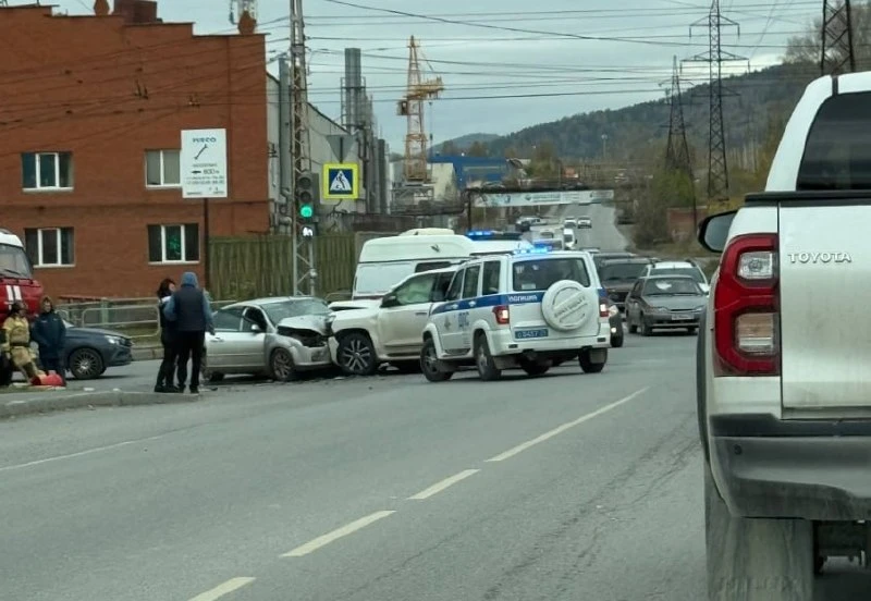 ДТП у поворота к посёлку Строителей