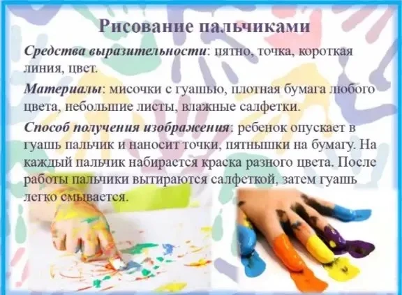 Рисуем дома с детьми. Рисование пальчиками.