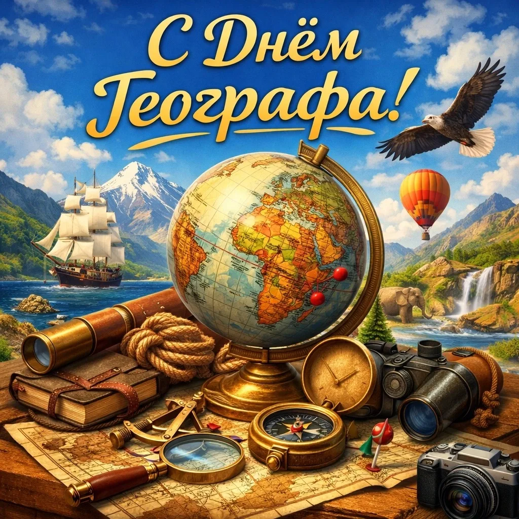 С Днём географа
