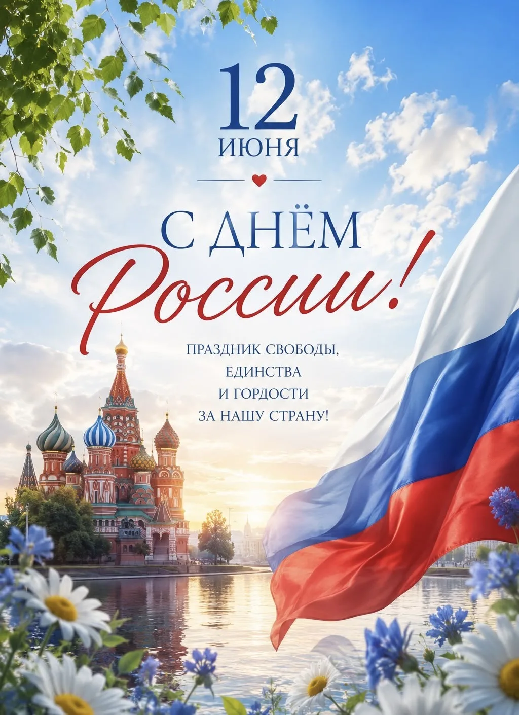 С Днём России🇷🇺

Для нас «ДОМ» – это не только наше пространство. Это место, где мы вместе создаём