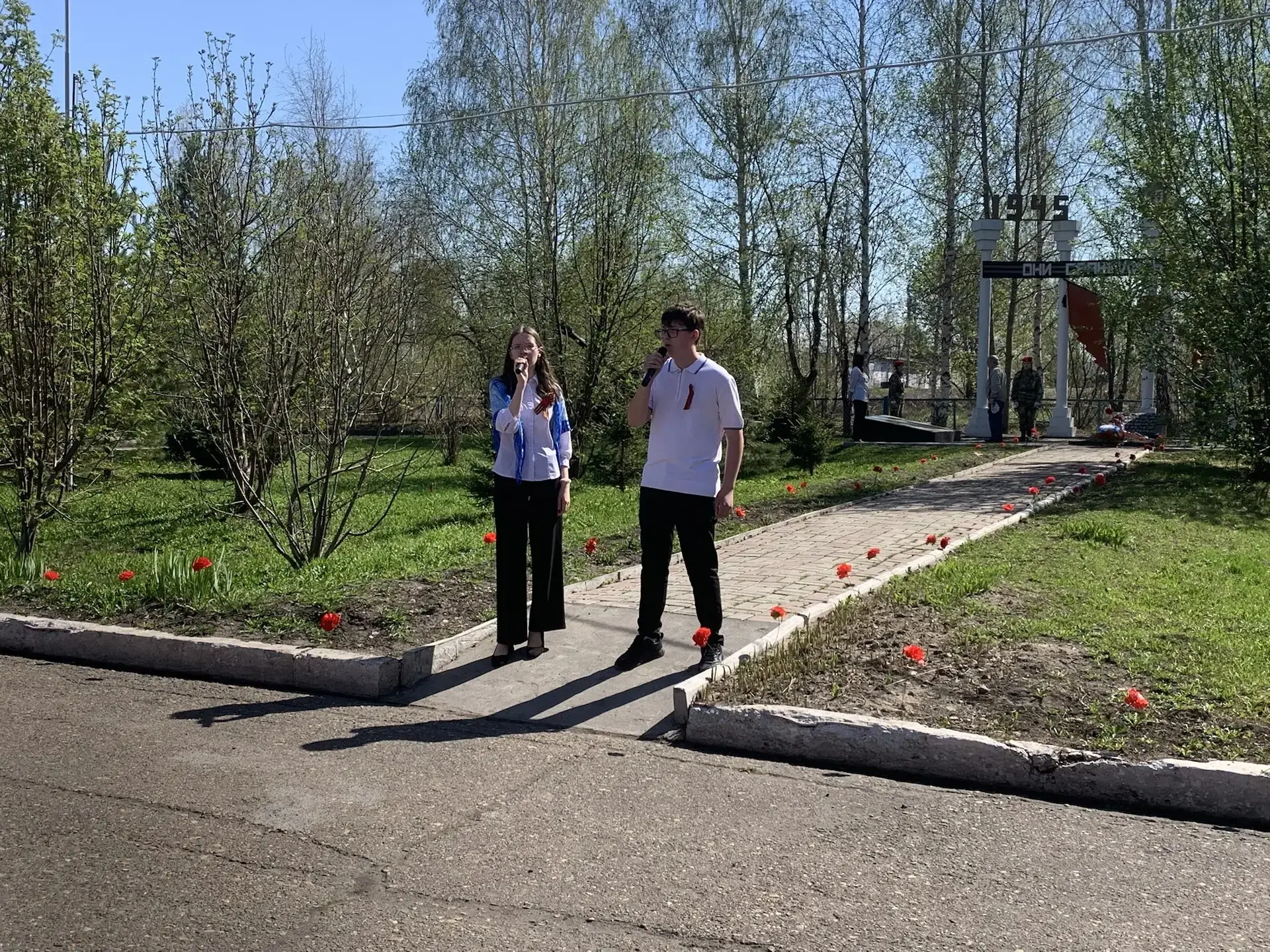 Вахта Памяти  📍Торжественное мероприятие "Всероссийская Вахта Памяти" состоялось 8 мая у стелы "Они 