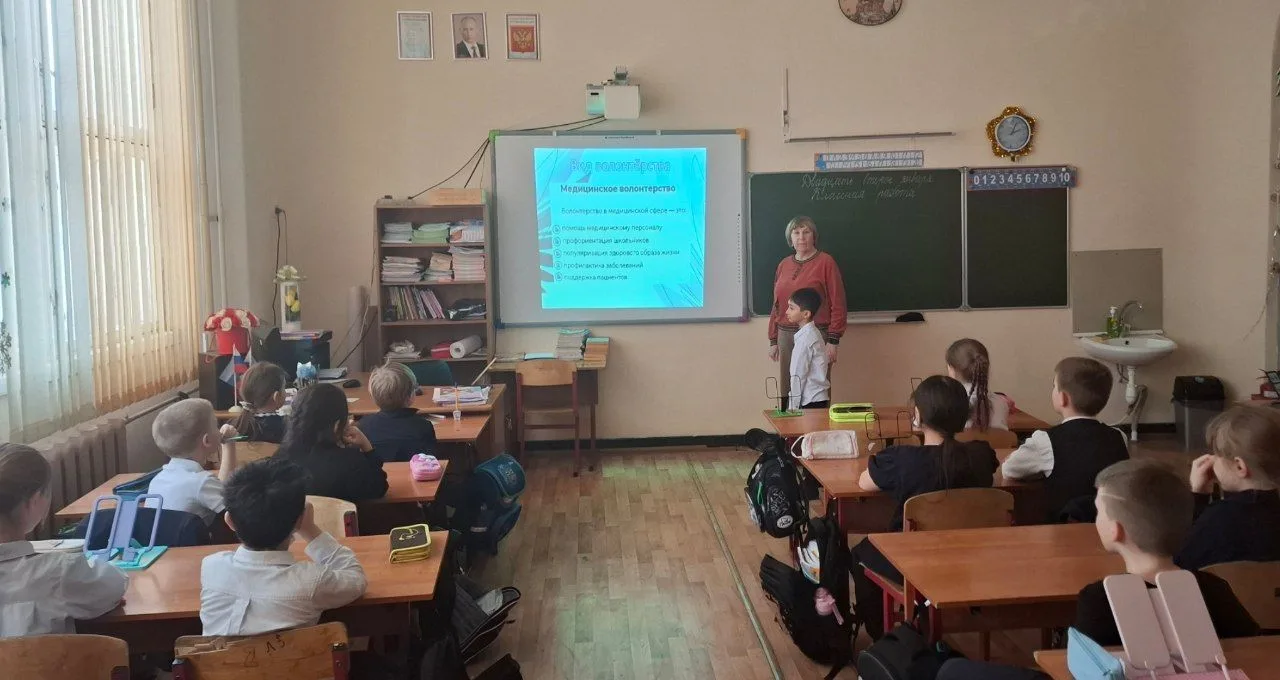 Сегодня у обучающихся начальной школы прошли уроки ДОБРА, направленные на формирование толерантного 