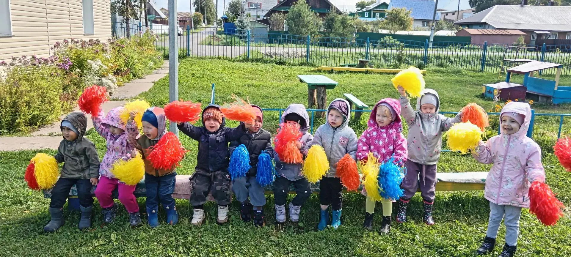 🎯 Сегодня в нашем детском саду прошёл незабываемый спортивный праздник "Весёлые старты...