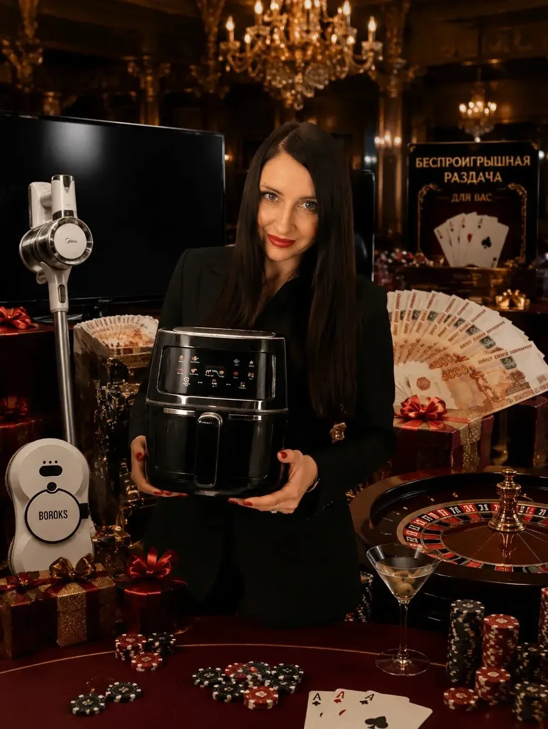 🎰 ОТКРЫВАЕМ БОЛЬШОЕ КАЗИНО ПОДАРКОВ 🎁

Девочки, мы решили порадовать вас и подготовили кое-что оче