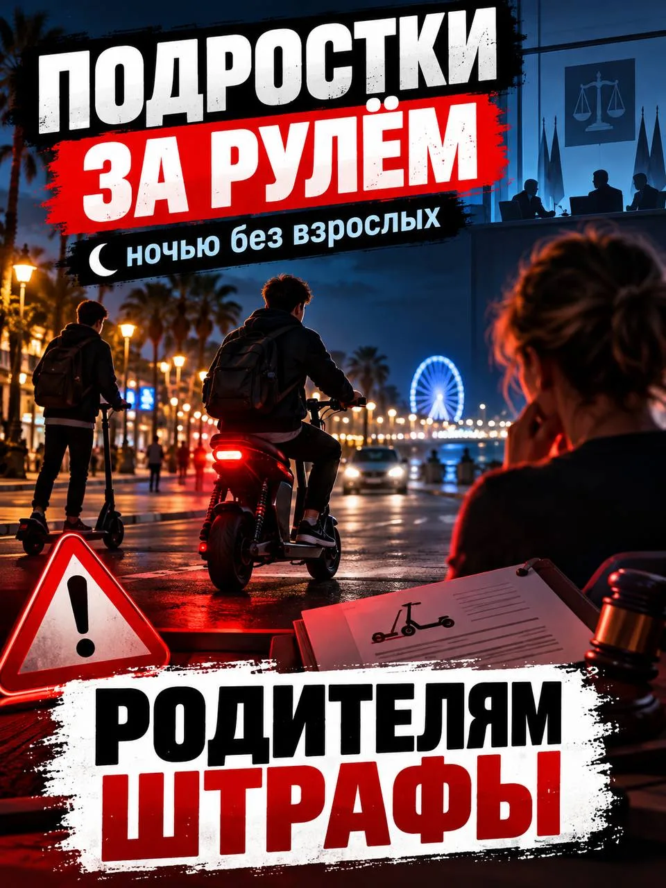 🚨 ПОДРОСТКИ ЗА РУЛЁМ И НОЧНЫЕ ПРОГУЛКИ: В АНАПЕ РАЗОБРАЛИ ОКОЛО 50 ДЕЛ