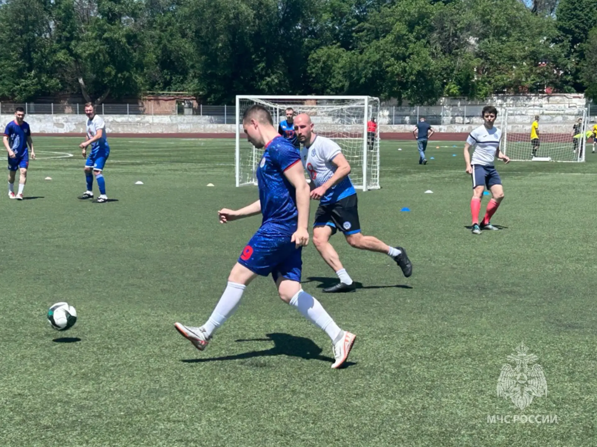 🏆Сотрудники МЧС России  одержали победу в турнире по мини‑футболу в рамках Спартакиады «Динамо»  В р