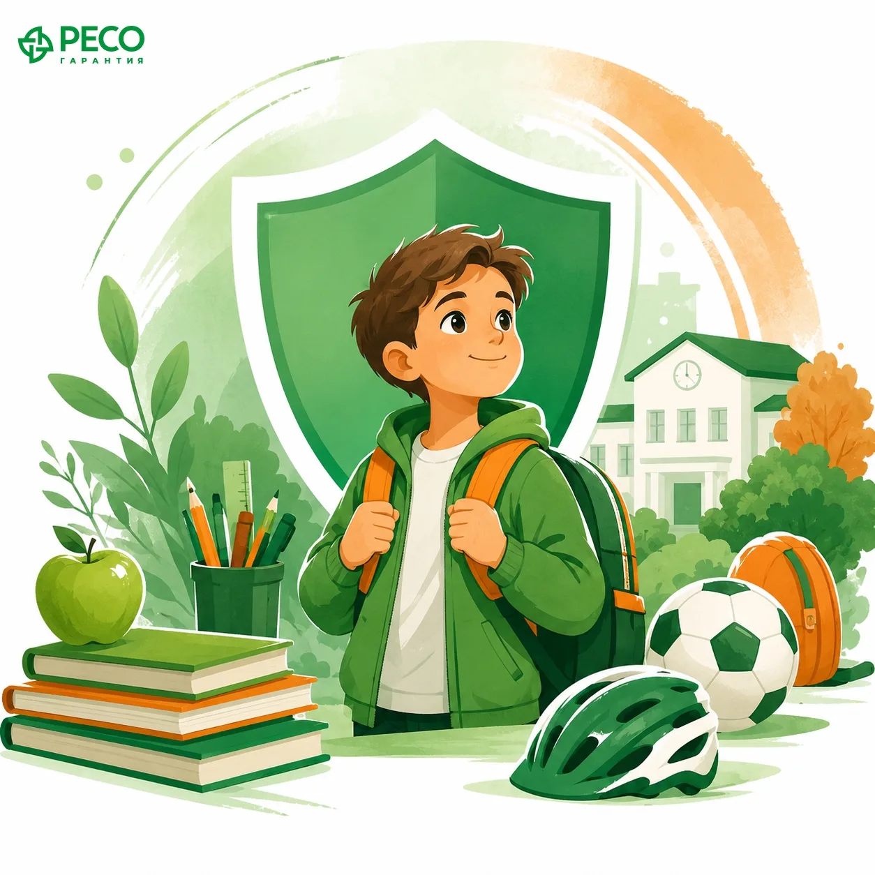 🎒Скоро в школу — самое время подумать о страховой защите ребёнка