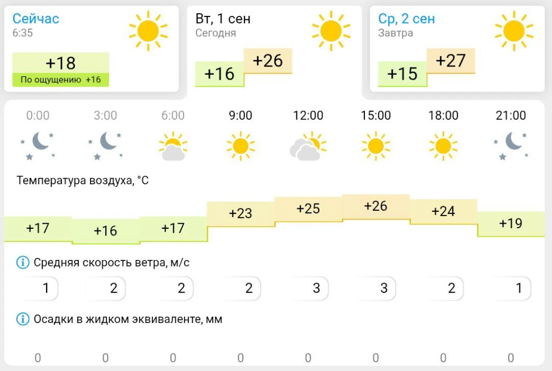 Погода в Камышине сегодня