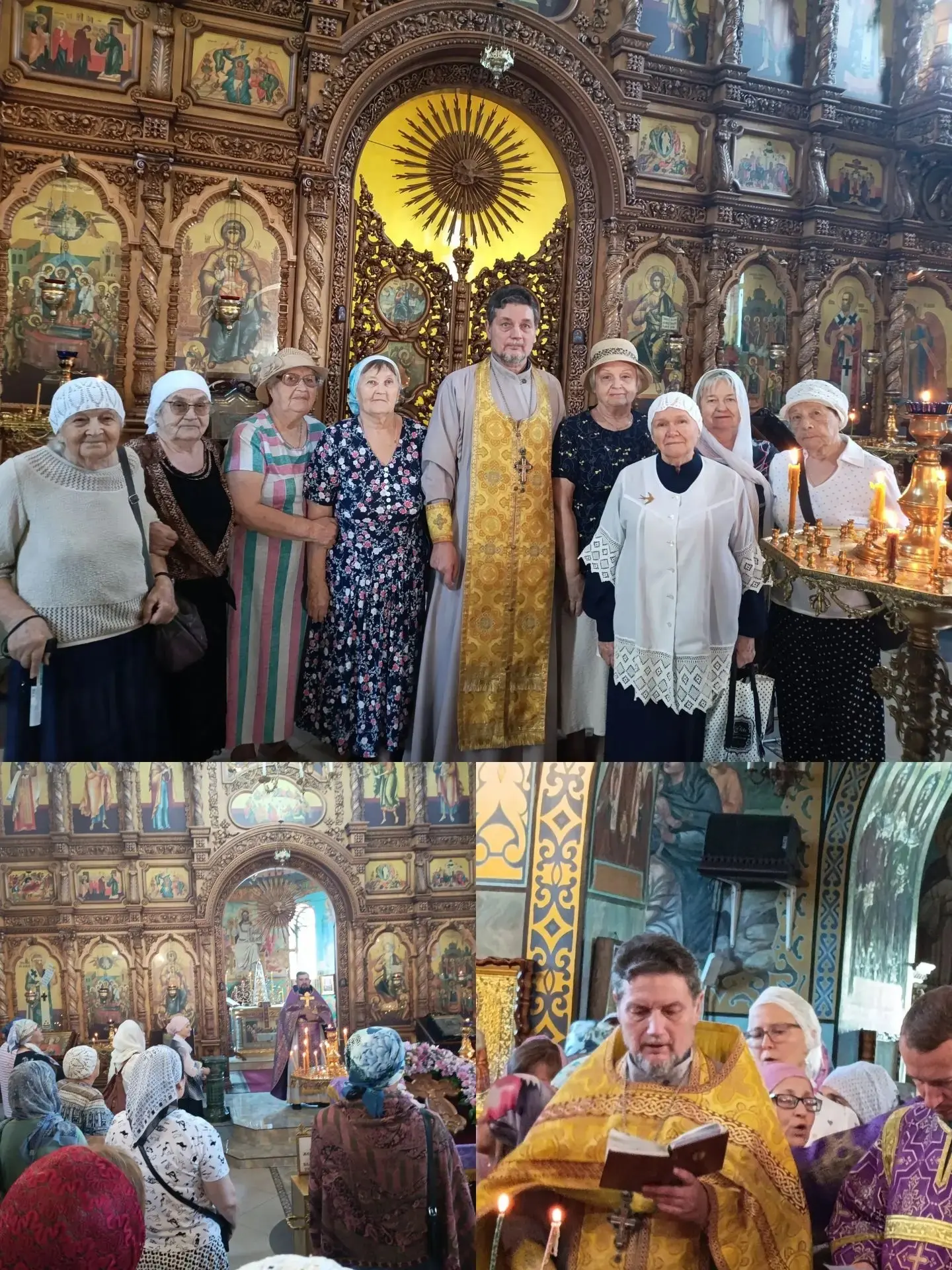 Светлый праздник Медового Спаса: участники клуба «Православный час» посетили Свято-Покр...