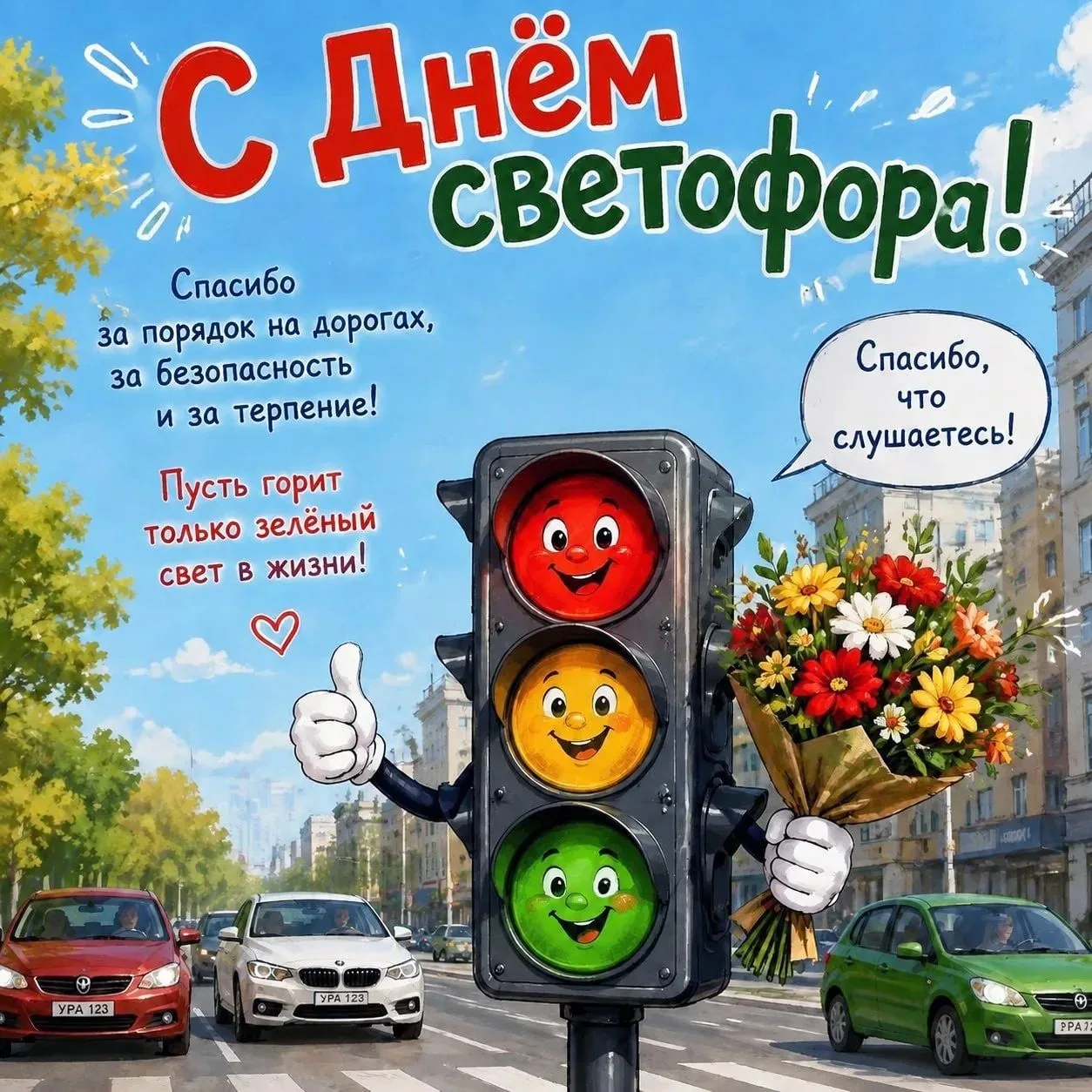 Рубрика "Соблюдай правила дорожного движения " в УУКЖТ

🚦🌍 5 августа — Международный день светофор